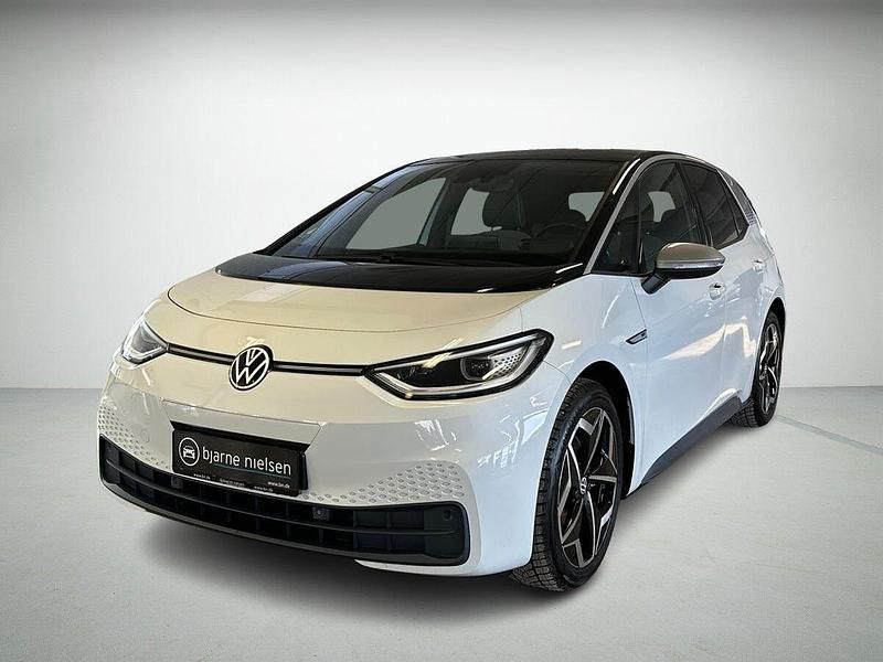 Brugt VW ID.3 150 kW (204 HK) 2020 Hvid Hatchback