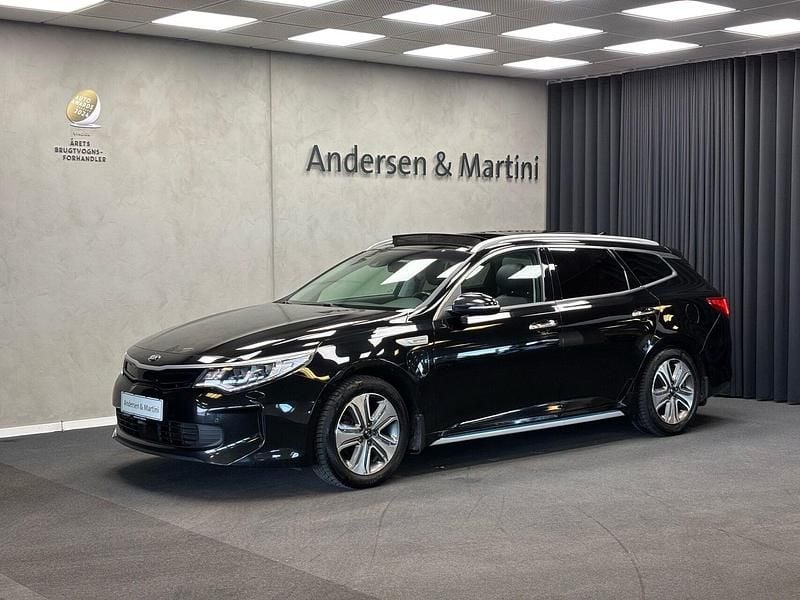 Sort Brugt 2018 Kia Optima Stationcar | 124.800 kr. (Fair pris) - Billede 1/4