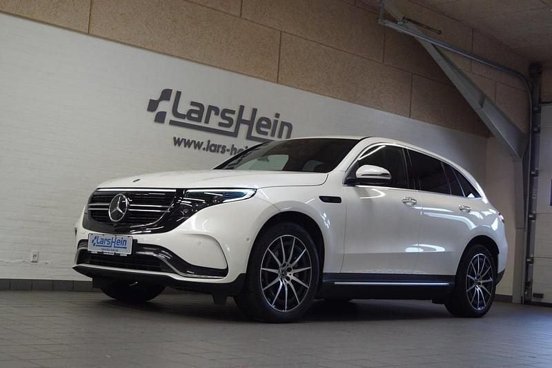 Hvidmetal Brugt 2020 Mercedes EQC400 AMG line SUV | 349.800 kr. (Lidt for dyr) - Billede 1/4