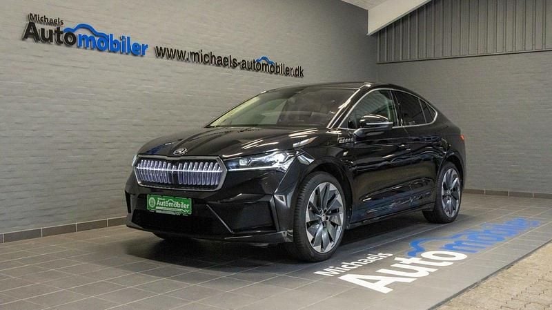 Sortmetal Brugt 2023 Skoda Enyaq iV ecoSuite SUV | 349.900 kr. - Billede 1/4