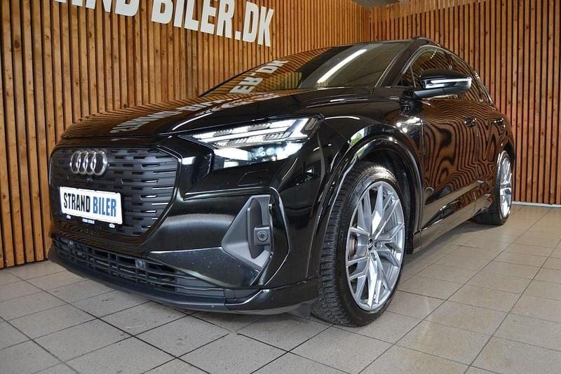 Sortmetal Brugt 2021 Audi Q4 e-tron S-Line SUV | 324.800 kr. (Fair pris) - Billede 1/4