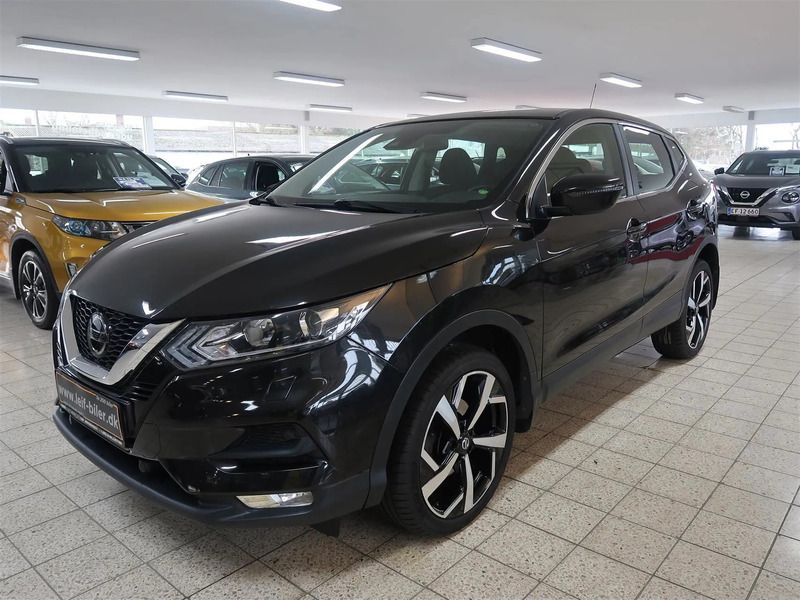 Sortmetal Brugt 2021 Nissan Qashqai Acenta SUV | 189.900 kr. (Lidt for dyr) - Billede 1/4