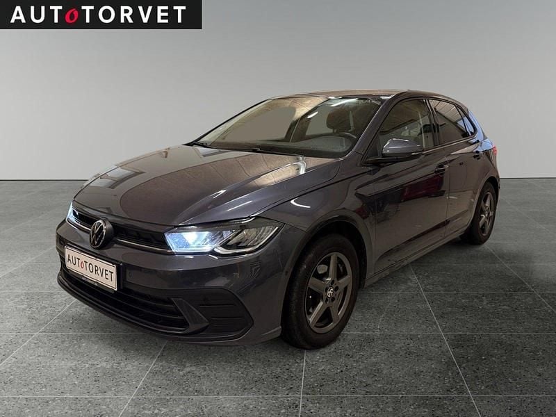 Gråmetal Brugt 2022 VW Polo Life Hatchback | 174.700 kr. (God pris) - Billede 1/4