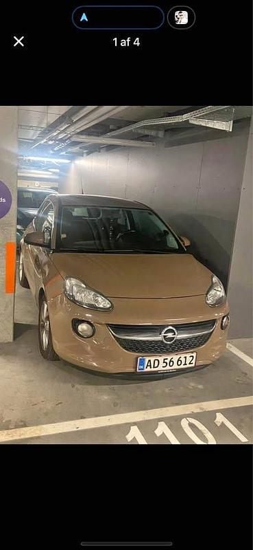 Brun Brugt 2013 Opel Adam Hatchback | 37.000 kr. (Fair pris) - Billede 1/4