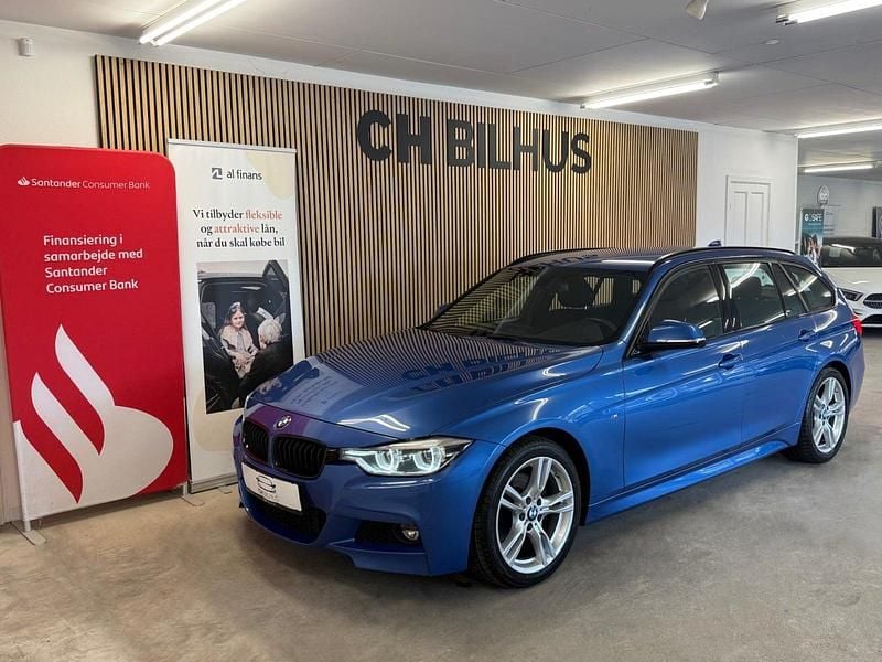 Blåmetal Brugt 2019 BMW 320 M Sport Stationcar | 199.500 kr. (Super pris) - Billede 1/4