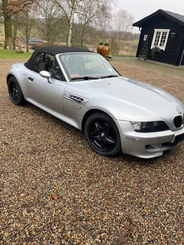 Sølv Brugt 1998 BMW Z3 M Cabriolet | 325.000 kr. - Billede 1/4