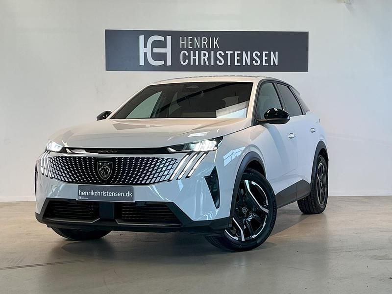 Brugt Peugeot e-3008 Allure 154 kW (210 HK) 2024 Hvidmetal SUV