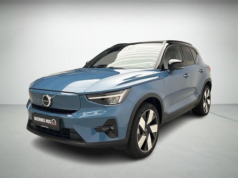 Blåmetal Brugt 2023 Volvo XC40 Ultimate SUV | 332.900 kr. (God pris) - Billede 1/4