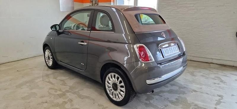 Brugt Fiat 500C Lounge 69 HK (50 kW) 2013 Grå Cabriolet