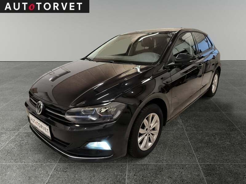 Sortmetal Brugt 2018 VW Polo Highline Hatchback | 89.700 kr. (Super pris) - Billede 1/4