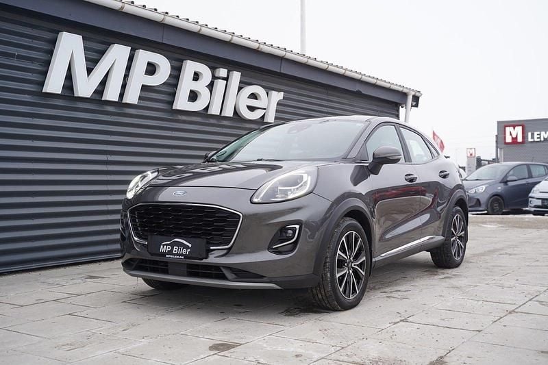 Grå Brugt 2020 Ford Puma Titanium | 169.700 kr. (Lidt for dyr) - Billede 1/4