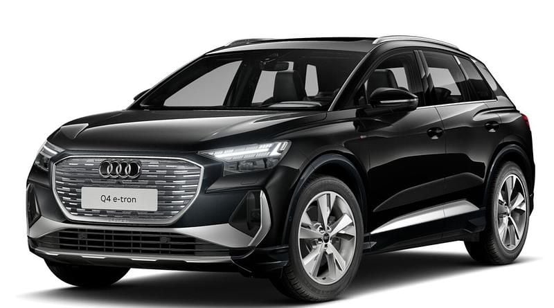 Sortmetal Brugt 2025 Audi Q4 e-tron S-Line SUV | 424.900 kr. (Dyr) - Billede 1/1