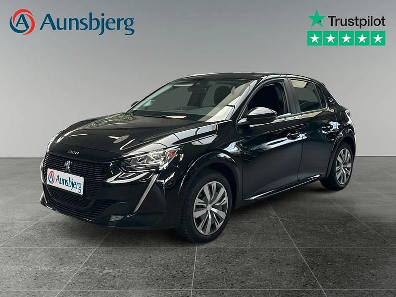 Sort Brugt 2021 Peugeot e-208 Active Hatchback | 121.500 kr. (Fair pris) - Billede 1/4
