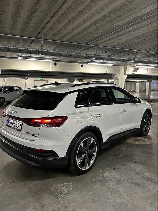 Hvid Brugt 2021 Audi Q4 e-tron SUV | 245.000 kr. (Super pris) - Billede 1/4