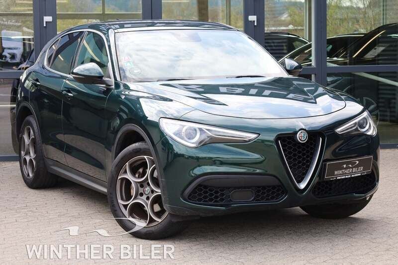 Grønmetal Brugt 2018 Alfa Romeo Stelvio Super SUV | 329.900 kr. (God pris) - Billede 1/4