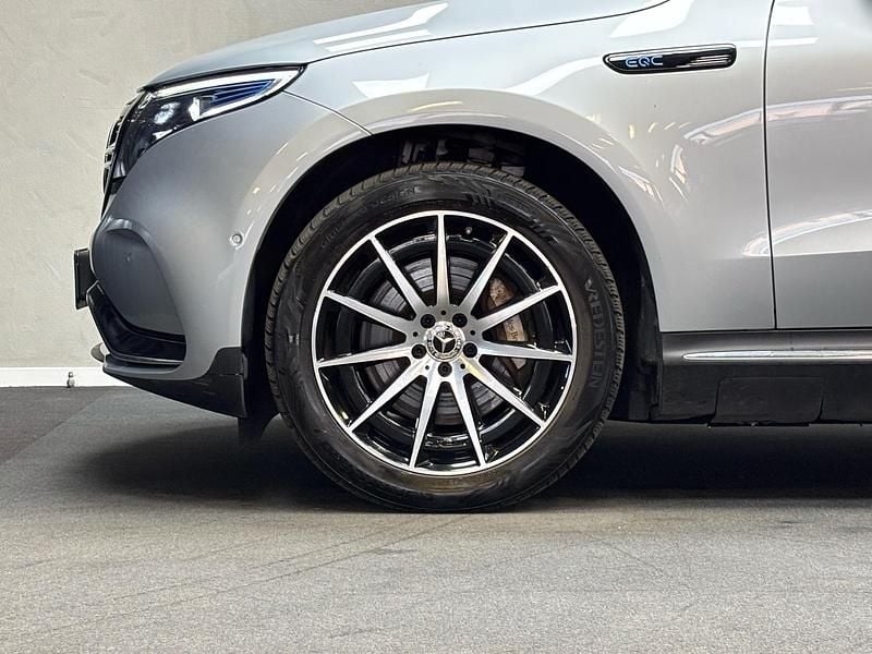 Brugt Mercedes EQC400 AMG line 300 kW (408 HK) 2021 Soelvmetal SUV