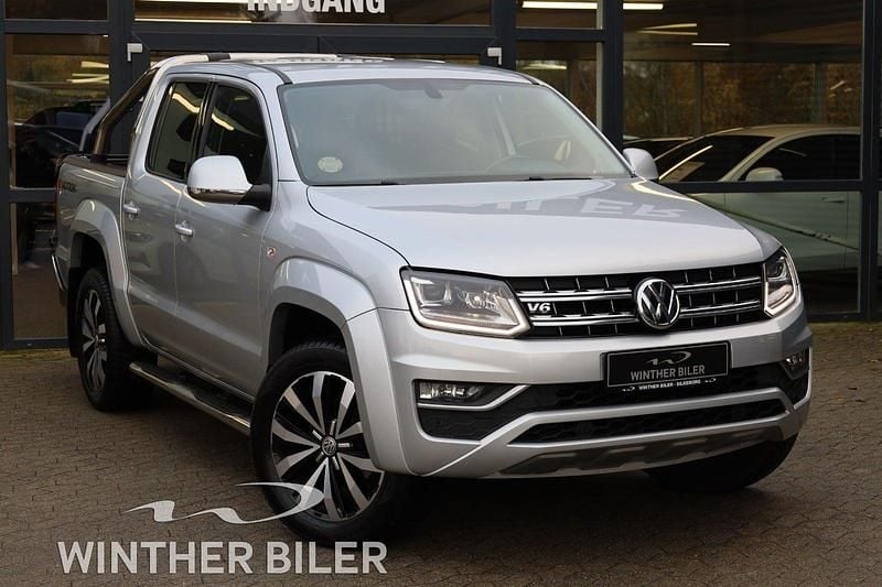 Sølvmetal Brugt 2017 VW Amarok Highline Afhentning | 219.900 kr. - Billede 1/4