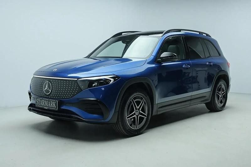 Blå Brugt 2025 Mercedes EQB250+ AMG SUV | 389.900 kr. (Dyr) - Billede 1/3