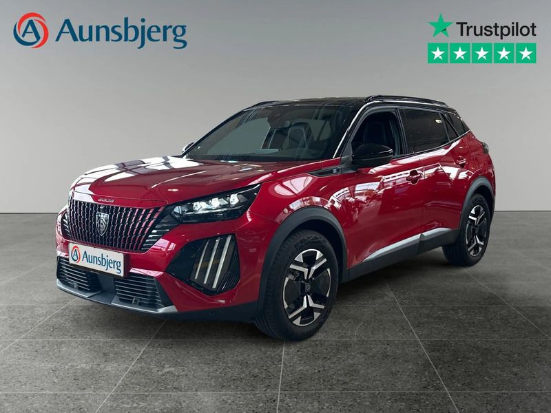 Rød metal Brugt 2023 Peugeot e-2008 GTi SUV | 214.500 kr. (Fair pris) - Billede 1/4