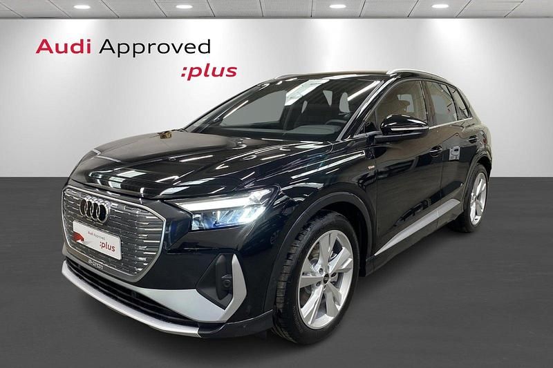 Sortmetal Brugt 2025 Audi Q4 e-tron SUV | 389.900 kr. (Fair pris) - Billede 1/4