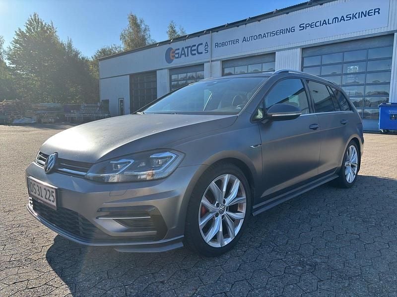Grå Brugt 2018 VW Golf VII Highline Stationcar | 142.500 kr. (Fair pris) - Billede 1/4