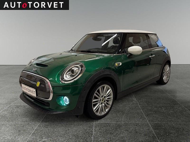 Mørkgrønmetal Brugt 2020 Mini Cooper SE Hatchback | 107.700 kr. - Billede 1/4