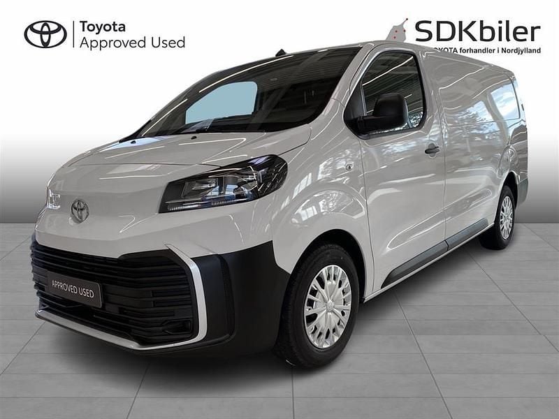 Icy white Brugt 2024 Toyota Proace Comfort MPV | 234.900 kr. - Billede 1/4