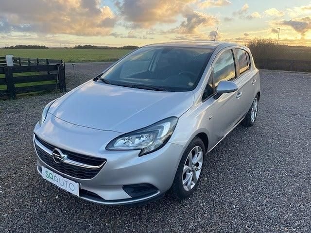 Sølvmetal Brugt 2017 Opel Corsa Enjoy Hatchback | 74.900 kr. (Fair pris) - Billede 1/4