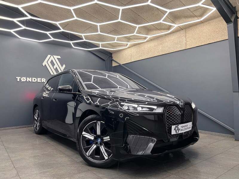 Sort Brugt 2022 BMW iX M Sport SUV | 569.500 kr. - Billede 1/4