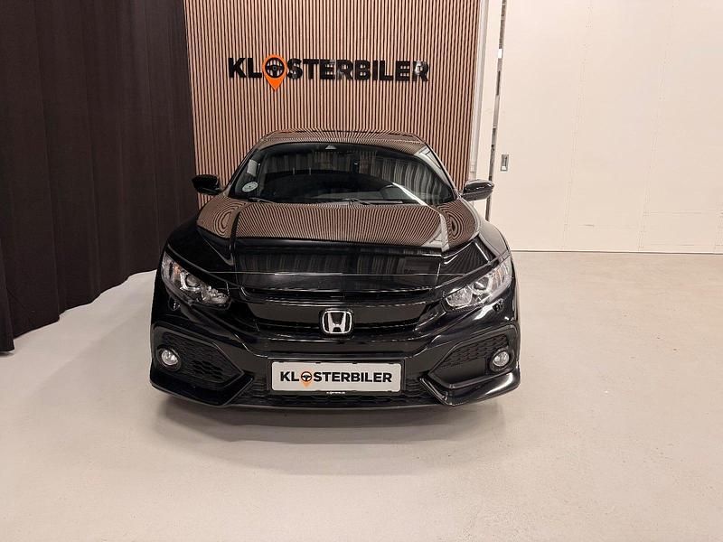 Brugt Honda Civic Elegance 129 HK (94 kW) 2017 Sortmetal Hatchback