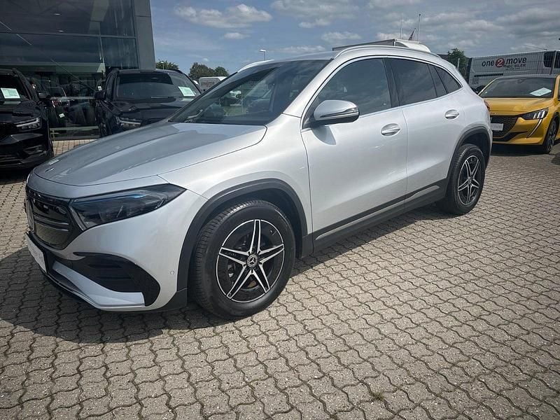 Brugt Mercedes EQA350 AMG line 214 kW (292 HK) 2024 Sølvmetal SUV
