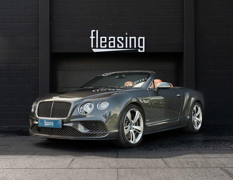 Gråmetal Brugt 2016 Bentley Continental GT Convertible Cabriolet | 820.000 kr. - Billede 1/4