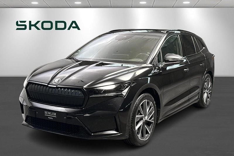 Sortmetal Brugt 2024 Skoda Enyaq iV SportLine SUV | 364.900 kr. (Fair pris) - Billede 1/4