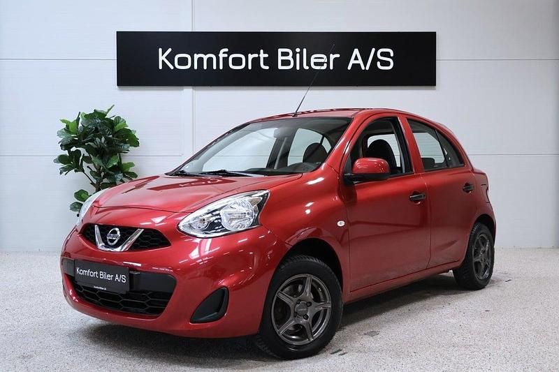 Brugt Nissan Micra Visia 80 HK (58 kW) 2015 Rødmetal