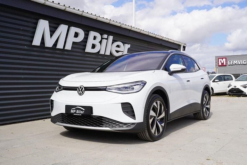 Hvid Ny 2025 VW ID.4 Pro SUV | 349.900 kr. (Fair pris) - Billede 1/4