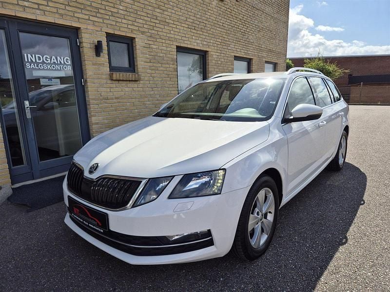 Brugt Skoda Octavia 115 HK (84 kW) 2018 Hvid Stationcar