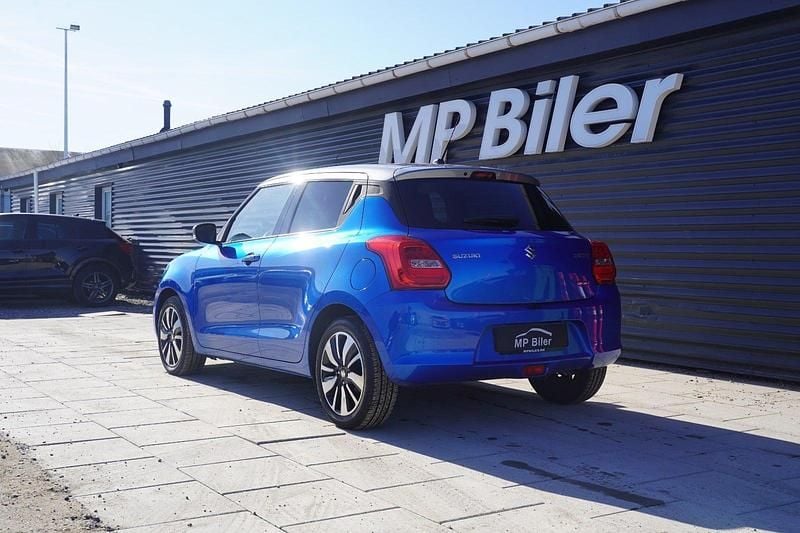 Brugt Suzuki Swift Exclusive 90 HK (66 kW) 2019 Blåmetal Hatchback