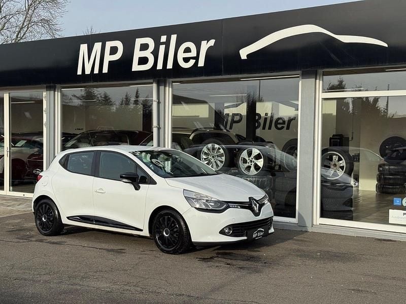 Hvid Brugt 2014 Renault Clio IV Expression Hatchback | 34.900 kr. (God pris) - Billede 1/4