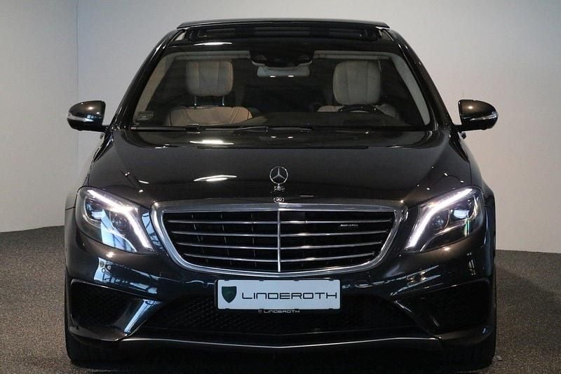 Brugt Mercedes S63 AMG AMG 585 HK (430 kW) 2015 Gråmetal Sedan