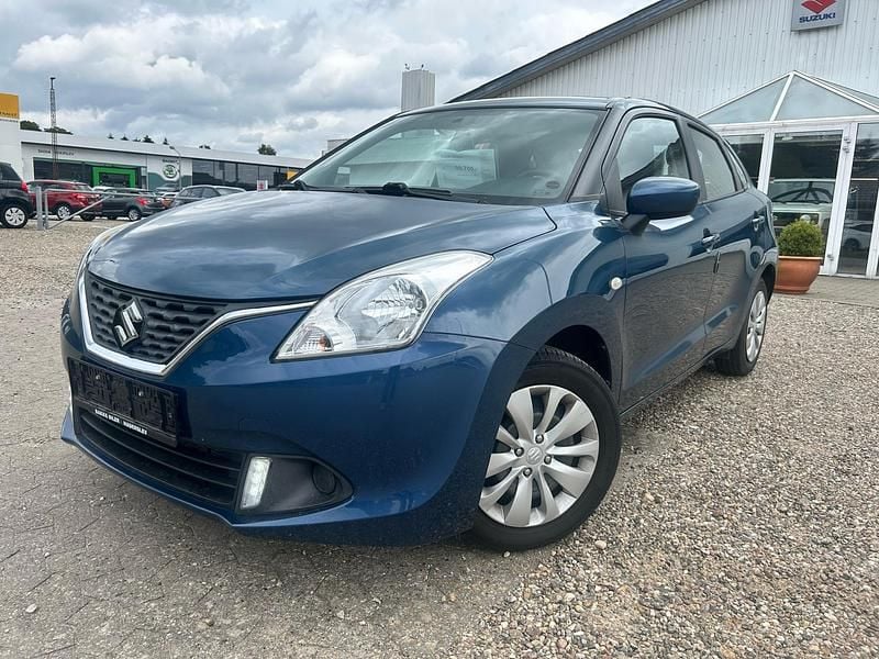 Ray blue pearl metallic Brugt 2019 Suzuki Baleno Active Hatchback | 99.700 kr. (Dyr) - Billede 1/4