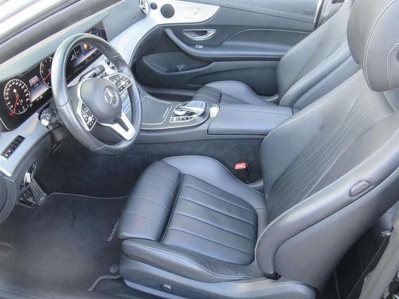 Sort Brugt 2020 Mercedes E200 AMG line Cabriolet | 529.990 kr. - Billede 1/4