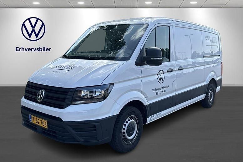 Hvid Brugt 2024 VW Crafter Van | 329.900 kr. - Billede 1/4