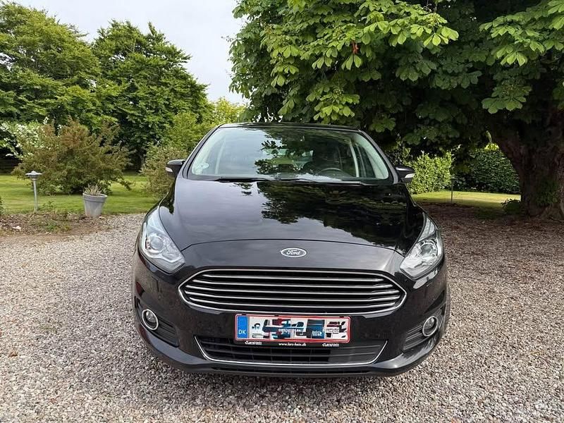 Sort Brugt 2017 Ford S-MAX Titanium MPV | 105.000 kr. (God pris) - Billede 1/4