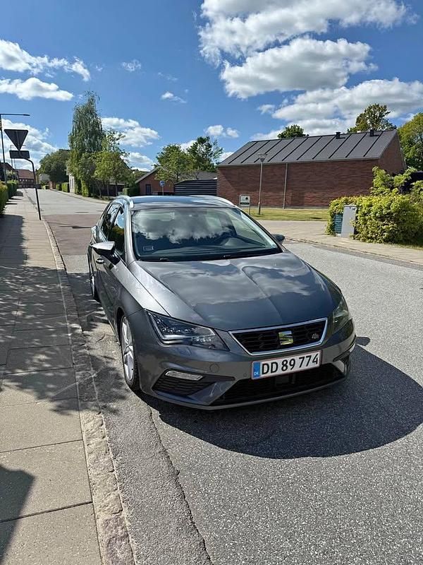 Grå Brugt 2017 Seat Leon FR Hatchback | 99.999 kr. (Fair pris) - Billede 1/4