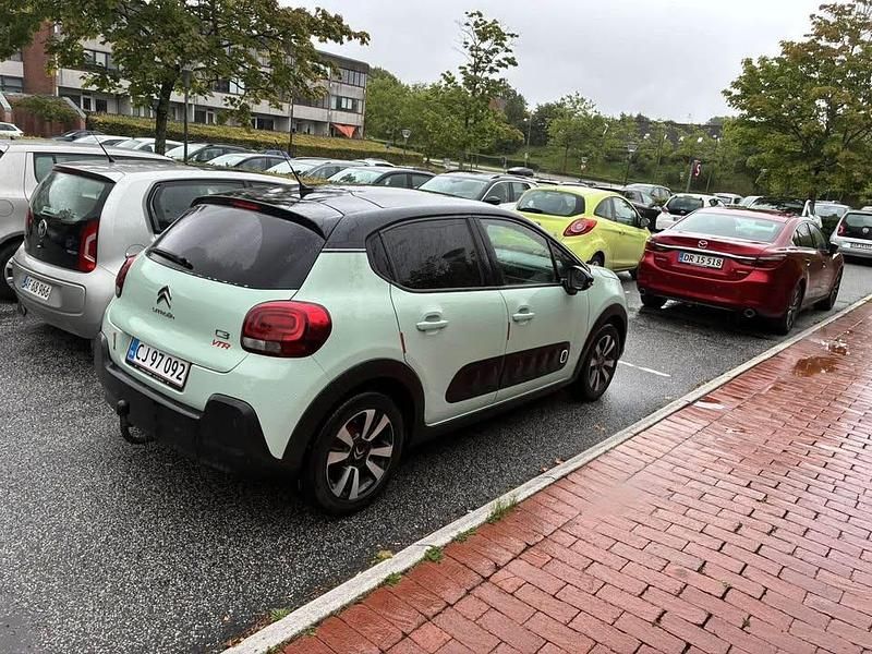 Brugt Citroën C3 PureTech 83 HK (61 kW) 2019 Grøn Hatchback