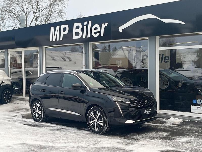 Brugt Peugeot 3008 Allure 225 HK (165 kW) 2021 Sortmetal
