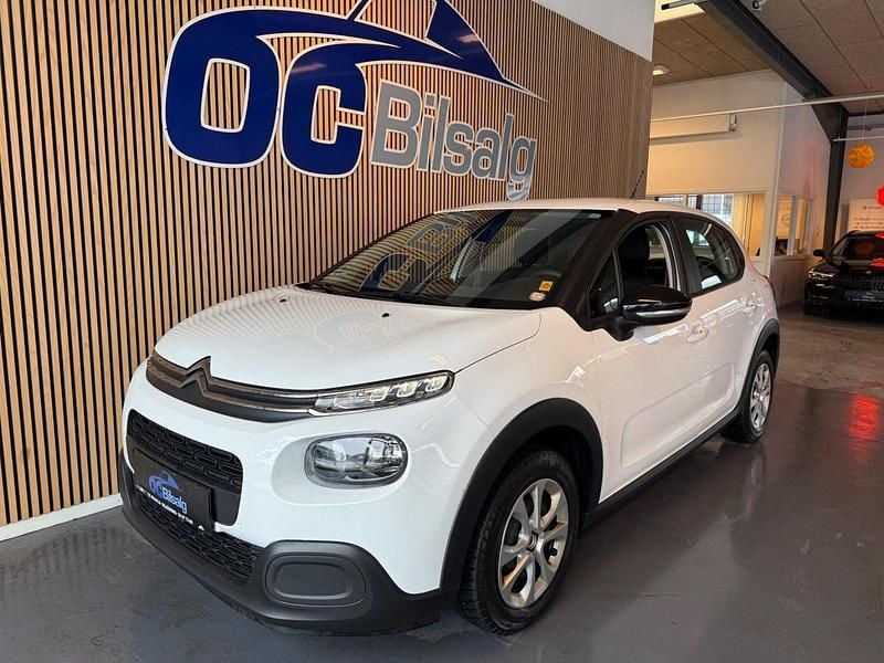 Brugt Citroën C3 Feel 83 HK (61 kW) 2020 Hvid Hatchback