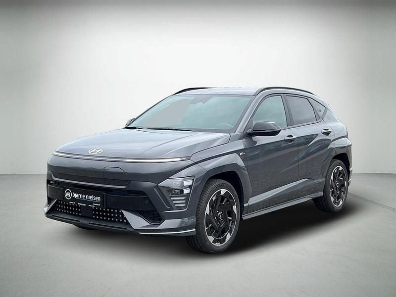 Gråmetal Ny 2025 Hyundai Kona N Line SUV | 264.900 kr. (God pris) - Billede 1/4