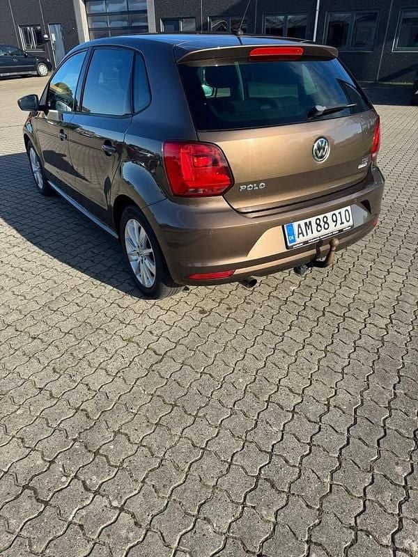Brugt VW Polo Highline 110 HK (80 kW) 2014 Brun Hatchback