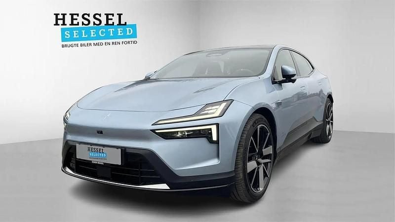 Blå Ny 2025 Polestar 4 Long Range Single Motor SUV | 379.900 kr. (God pris) - Billede 1/4